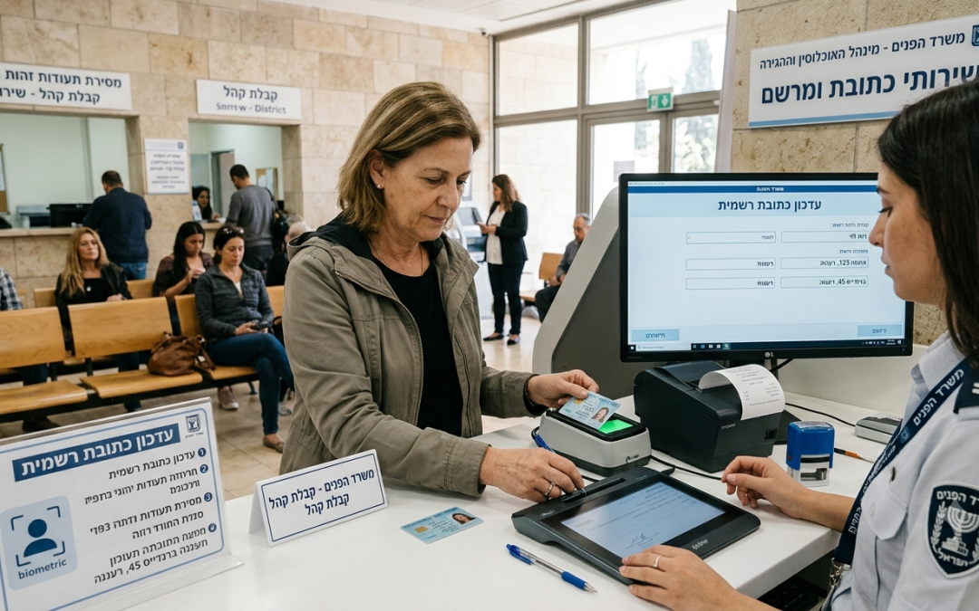 כתובת רשומה במשרד הפנים, כתובת ידועה, משמעות, שאלות ותשובות