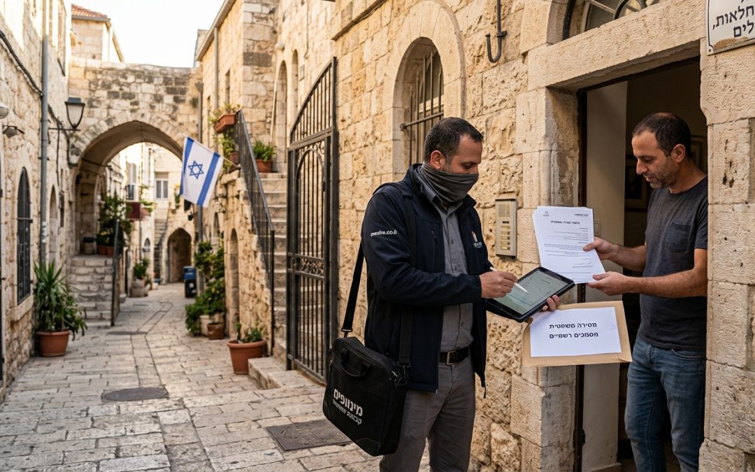 מסירה משפטית בירושלים: מדריך מקצועי לביצוע מסירות משפטיות ואיתורים בבירה