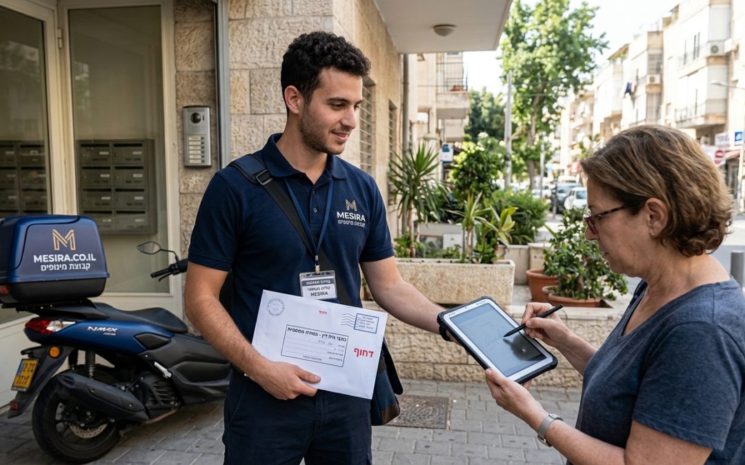 שליחות משפטית: המדריך המקיף למסירת מסמכים משפטיים בישראל