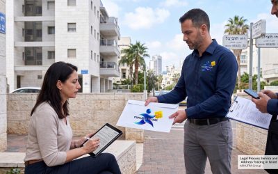 Signification d'Actes Judiciaires et Localisation d'Adresses en Israël : Votre Partenaire de Confiance
