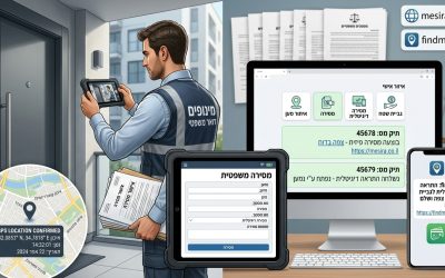 דרמה בעולם המשפט: תקנות המסירה המשפטית והתראות הגבייה הדיגיטליות שמשנות את הכללים