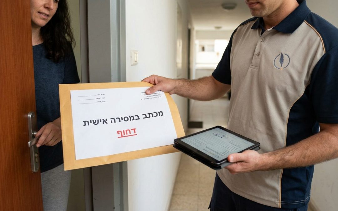 מכתב התראה למעסיק בגין פיטורים שלא כדין ועריכת שימוע למראית עין בלבד