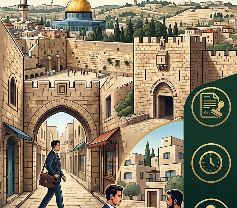 מסירה משפטית בירושלים
