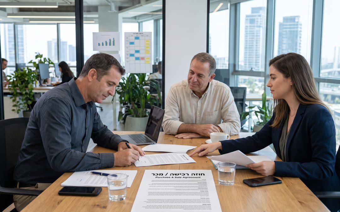 Purchase / Sale Agreementחוזה רכישה / מכר לדוגמה להורדה